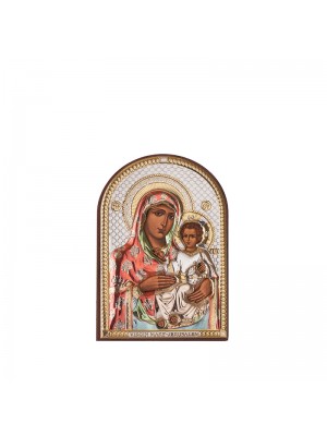 Икона Йерусалимска Богородица 7,5 / 11 см.